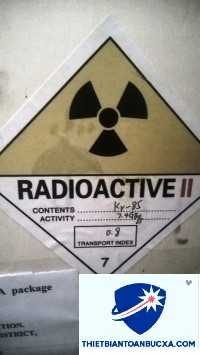 Nhập khẩu nguồn phóng xạ